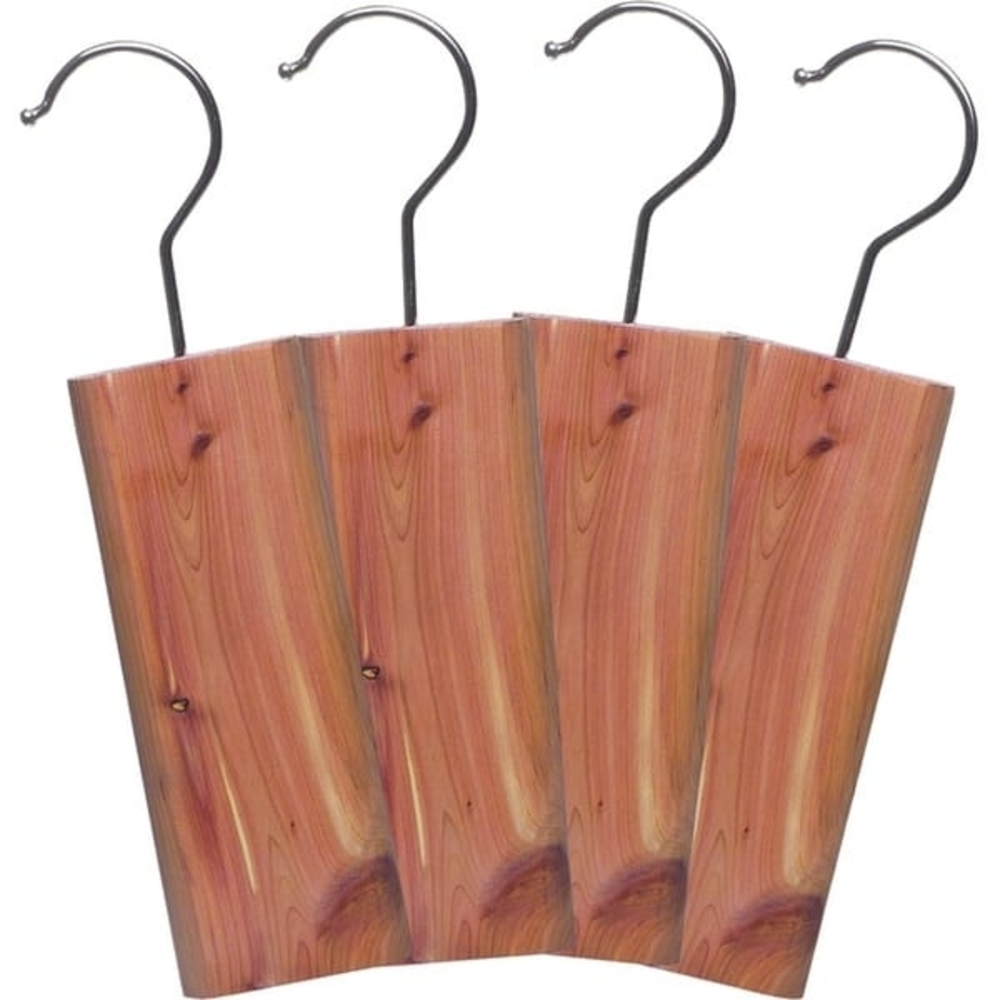NEW Cedar Closet Hangers  4-Pack Hang-Ups Squared Away